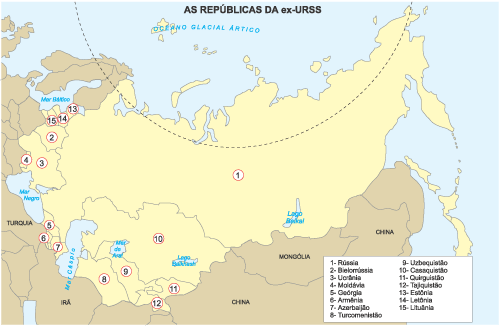 As Repúblicas da Ex-URSS