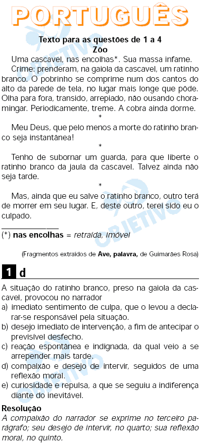 Resolução Comentada - Questão 01