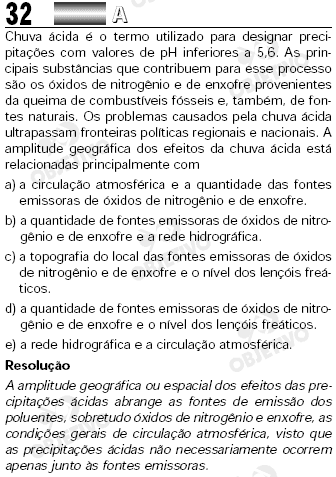 Resolução Comentada - Questão 32