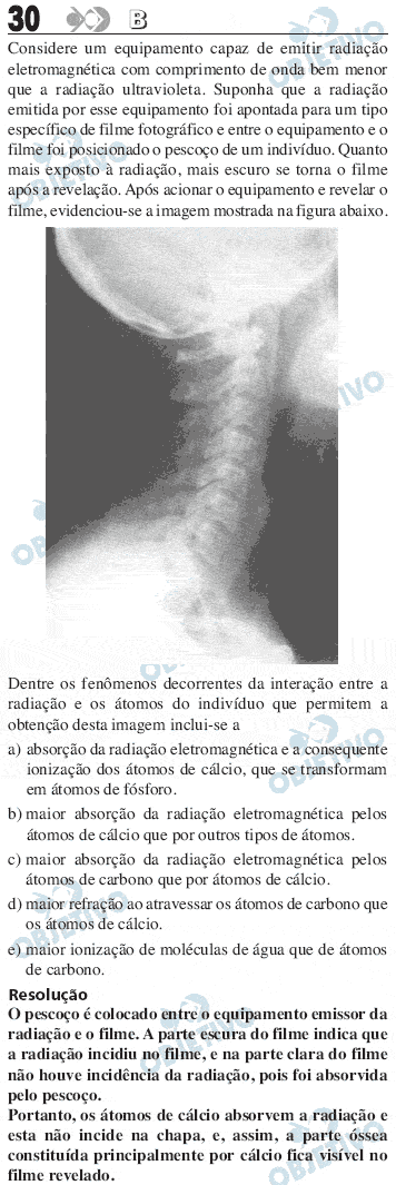 Resolução Comentada - Questão 030
