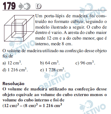 Resolu&#65533;&#65533;o Comentada - Quest&#65533;o 179