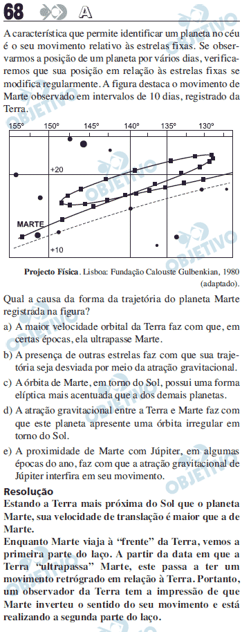 Resolu��o Comentada - Quest�o 068