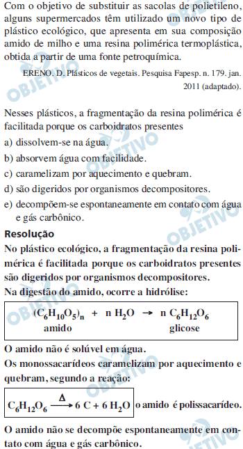 Resolu��o Comentada - Quest�o 061