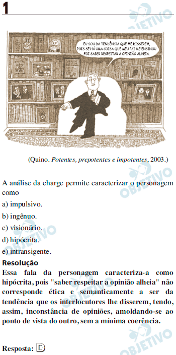 Resolução Comentada - Questão 01