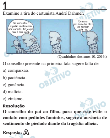 Resolução Comentada - Questão 01