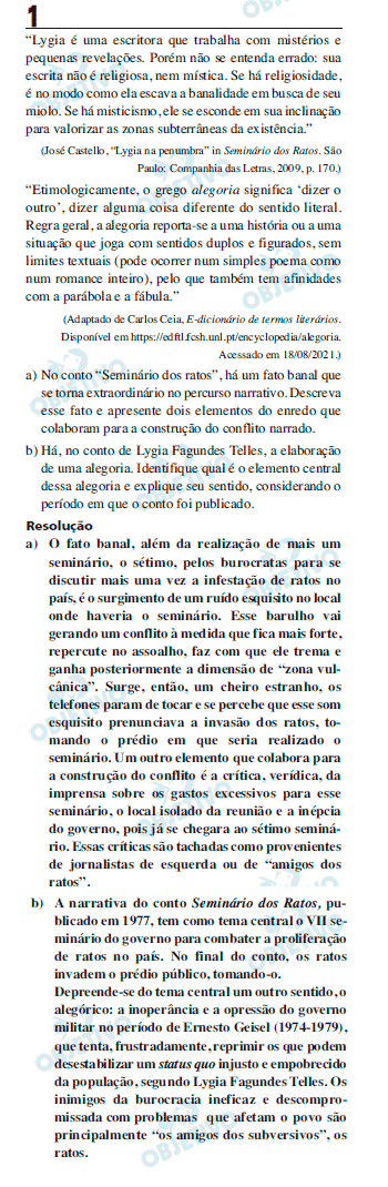 Resolução Comentada - Questão 01