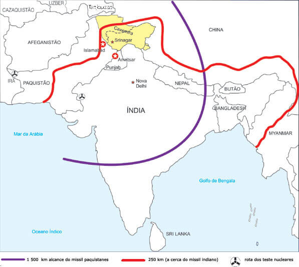 A Questão da Caxemira e as Armas Nucleares