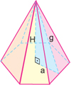 Geometria - Pirâmide Regular
