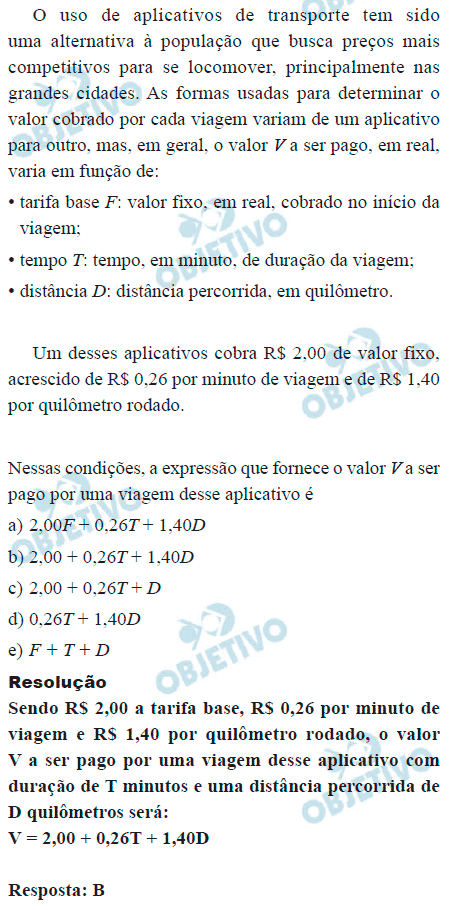 ENEM 2024 - 2º dia - Curso Objetivo Pré-Vestibular