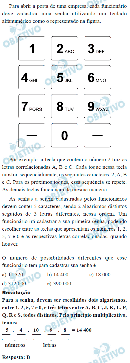 ENEM 2024 - 2º dia - Curso Objetivo Pré-Vestibular