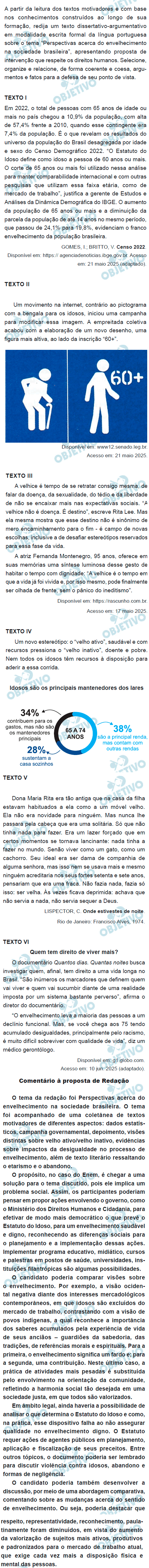 Resolução Comentada - Questão Redação