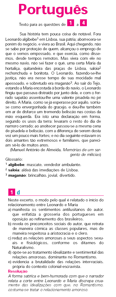 Resolução Comentada - Questão 1