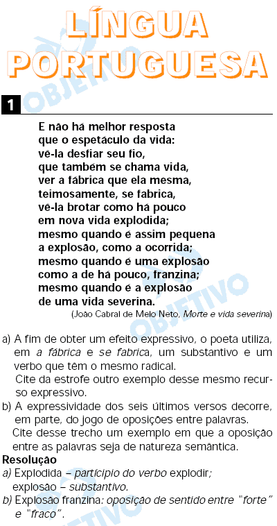 Resolução Comentada - Questão 01