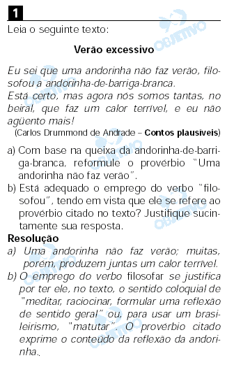 Resolução Comentada - Questão 01