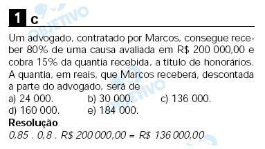Resolução Comentada - Questão 01