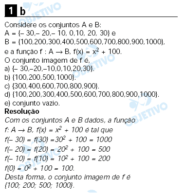 Resolução Comentada - Questão 01
