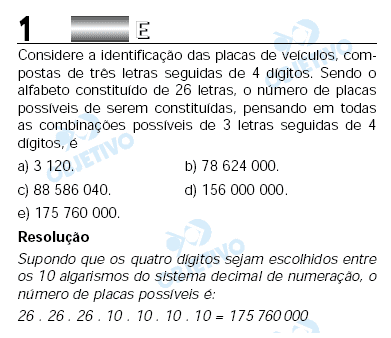 Resolução Comentada - Questão 01