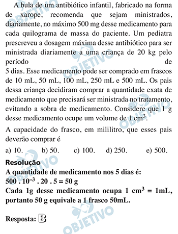 Resolução Comentada - Questão 136