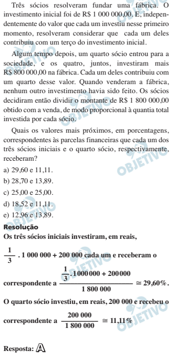 Resolução Comentada - Questão 155
