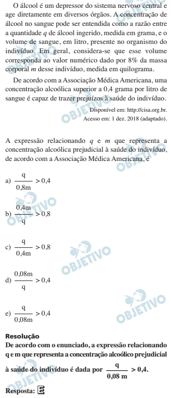 Resolução Comentada - Questão 170