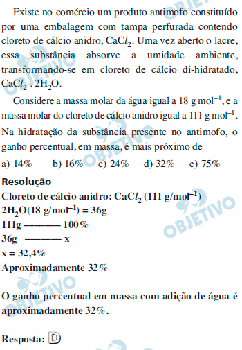 Resolução Comentada - Questão 128