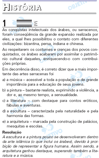 Resolução Comentada - Questão 1