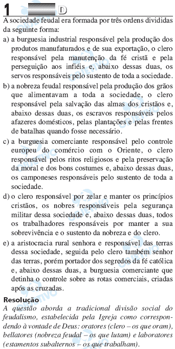 Resolução Comentada - Questão 1