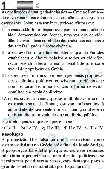 Resolução Comentada - Questão 1