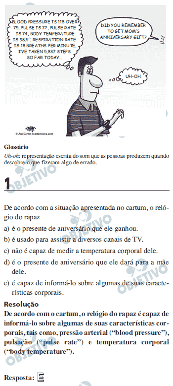 Resolução Comentada - Questão 1