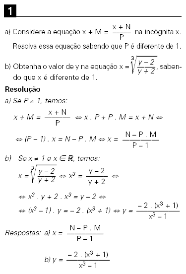 Resolução Comentada - Questão 01