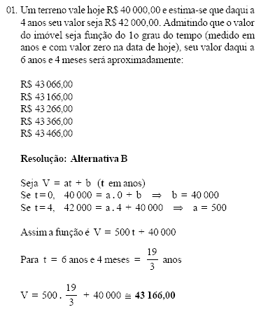 Resolução Comentada - Questão 01