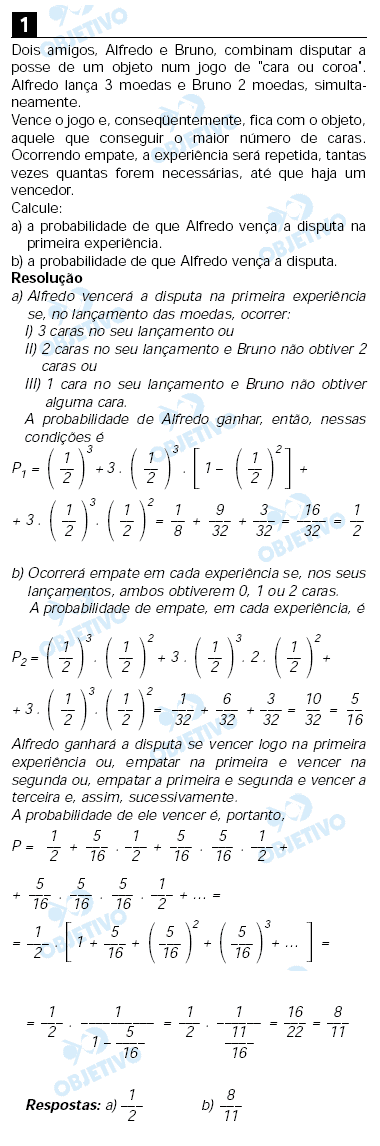 Resolução Comentada - Questão 01