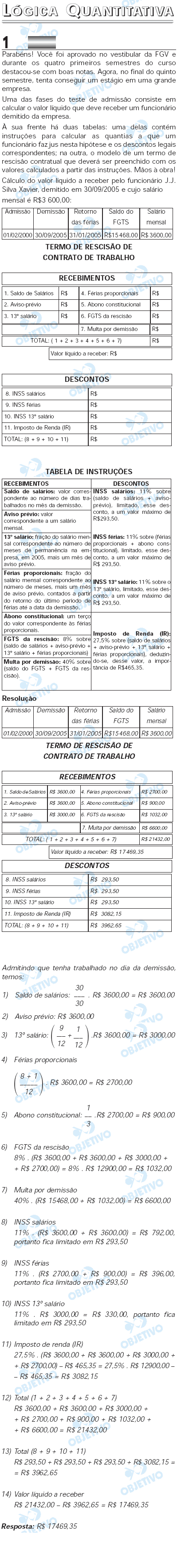 Resolução Comentada - Questão 01
