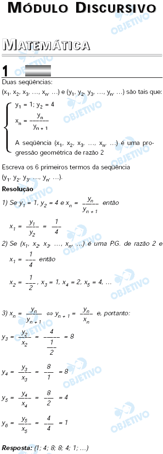 Resolução Comentada - Questão 01