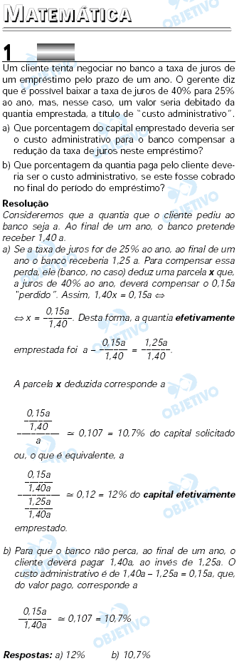 Resolução Comentada - Questão 01