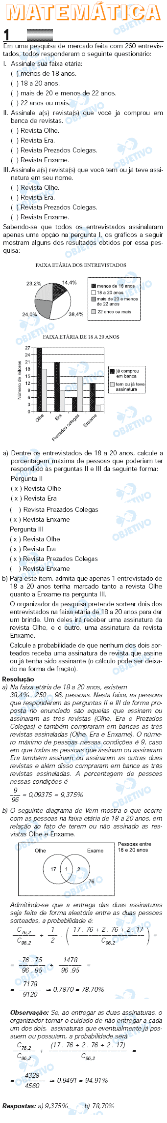 Resolução Comentada - Questão 01