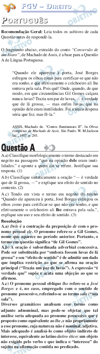 Resolução Comentada - Questão 001