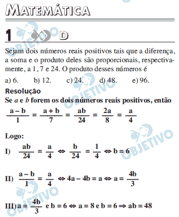 Resolução Comentada - Questão 001
