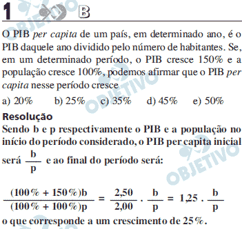 Resolução Comentada - Questão 01