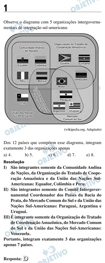 Resolução Comentada - Questão 001