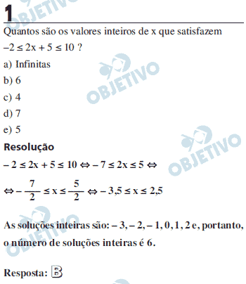 Resolução Comentada - Questão 01
