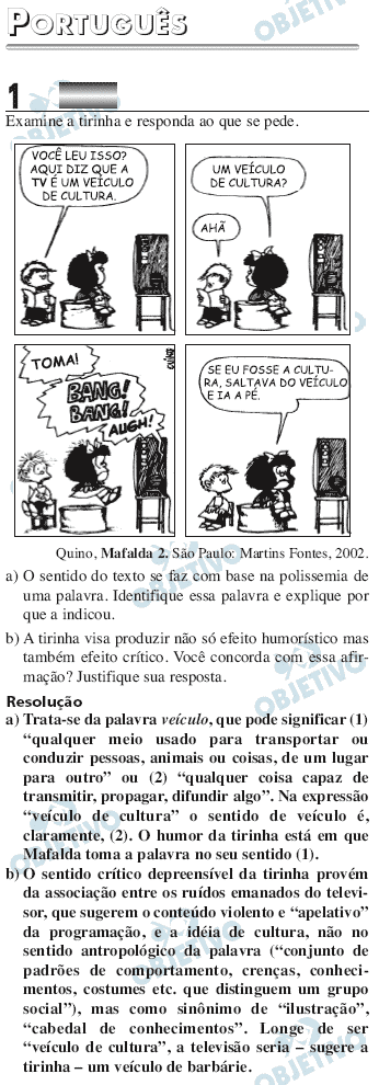 Resolução Comentada - Questão 01