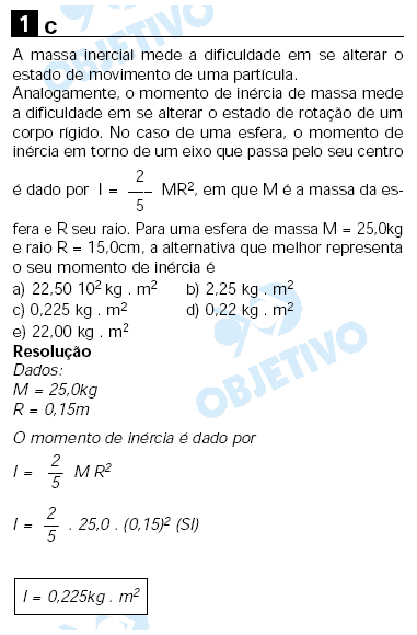 Resoluo Comentada - Questo 01