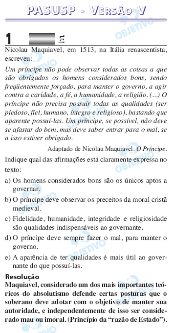 Resolução Comentada - Questão 01