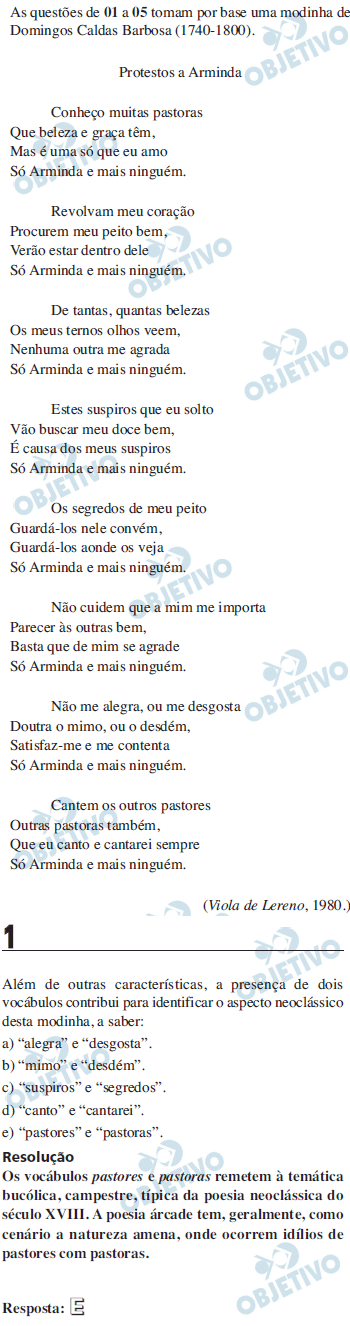 Resolução Comentada - Questão 01