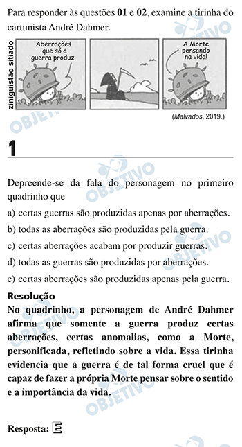 Resolução Comentada - Questão 01