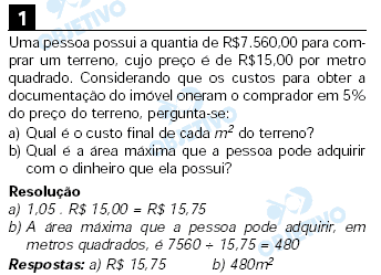 Resolução Comentada - Questão 01