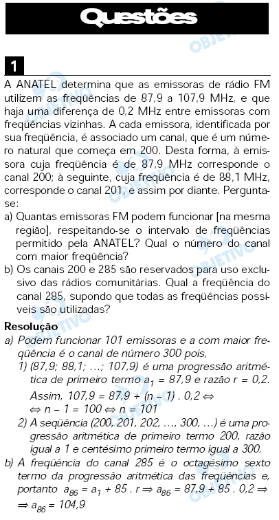 Resolução Comentada - Questão 01