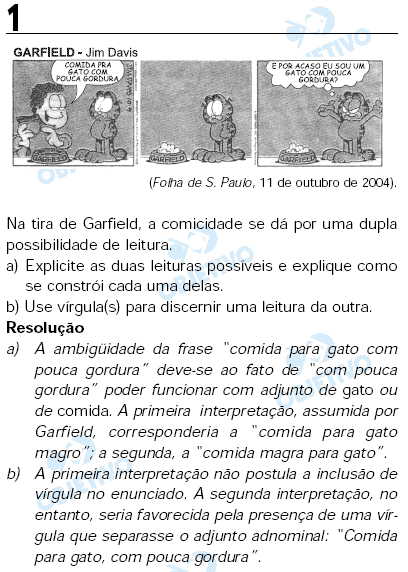 Resolução Comentada - Questão 01