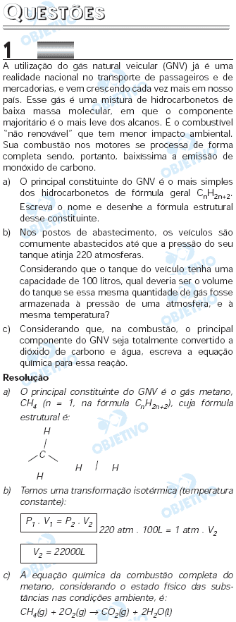Resolução Comentada - Questão 01
